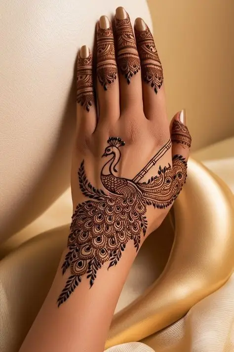 back hand mehndi design chex