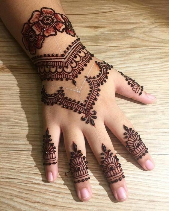 any mehndi designs for kids