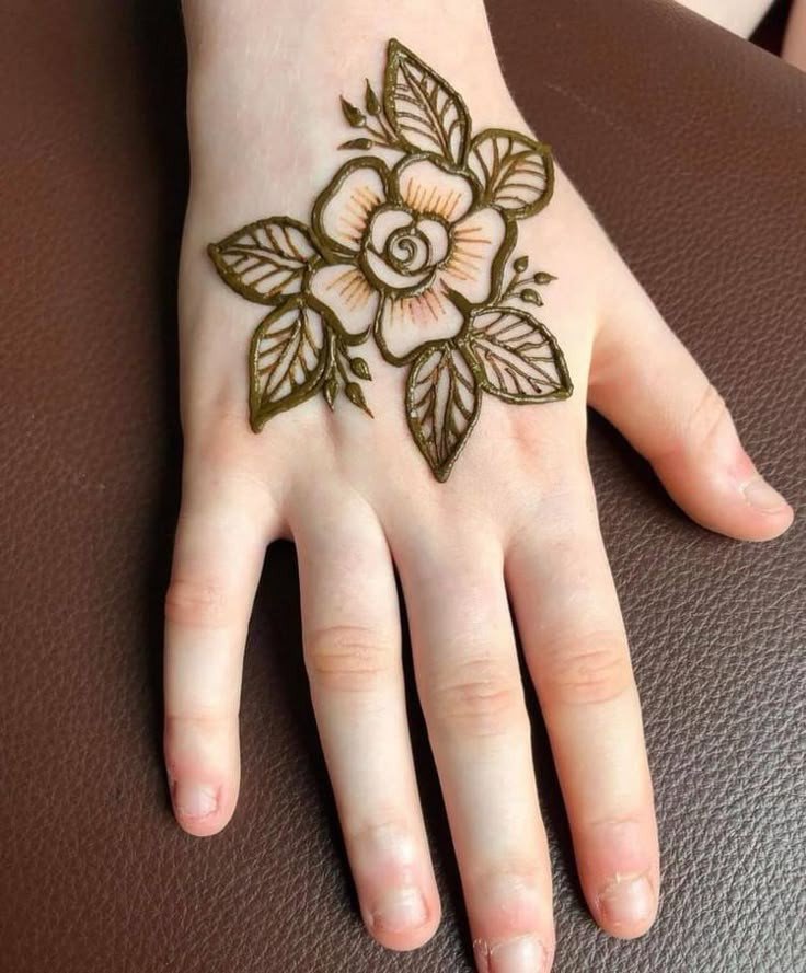 arabic mehndi designs for kids