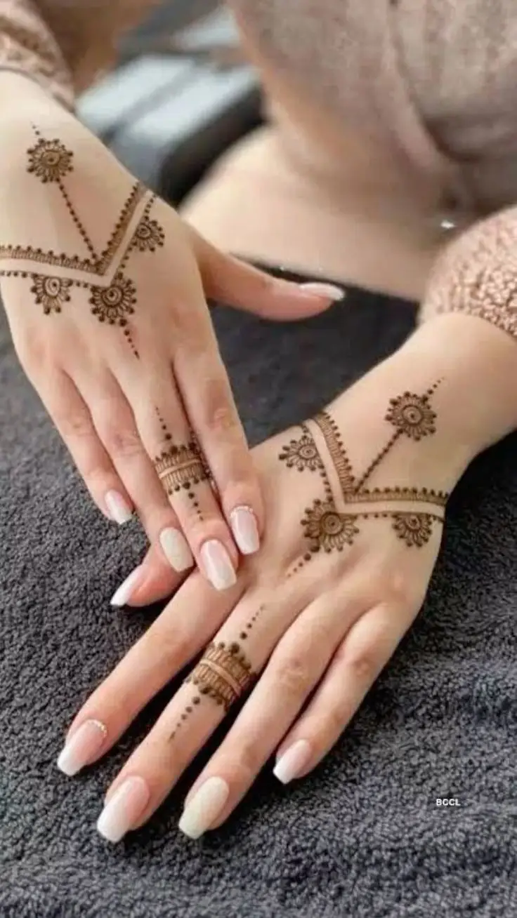 back hand mehndi design arabic full hand