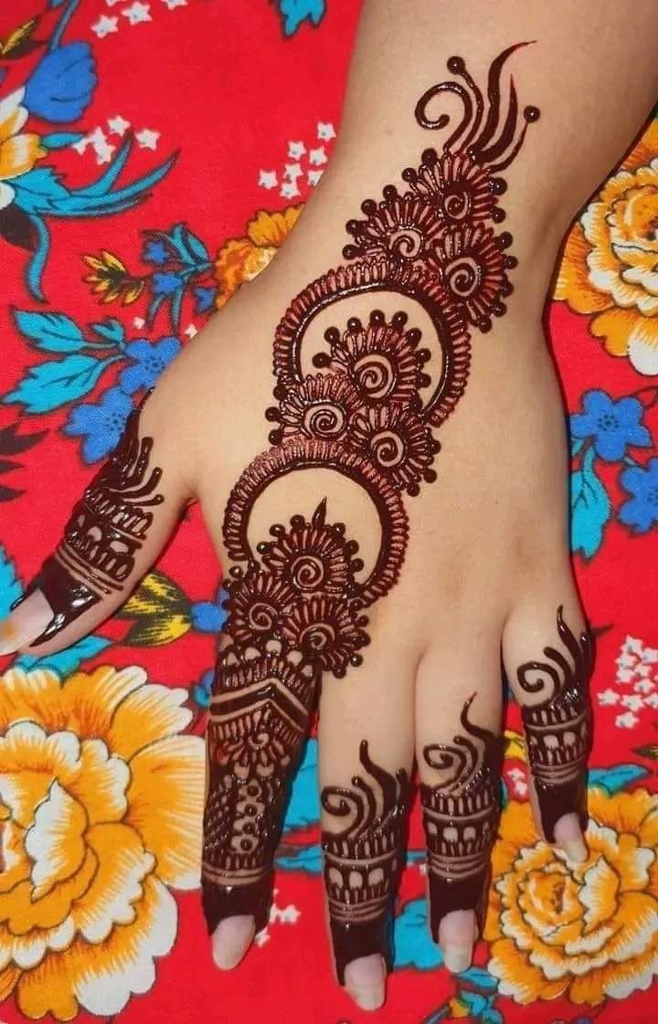 bail mehndi design for kids