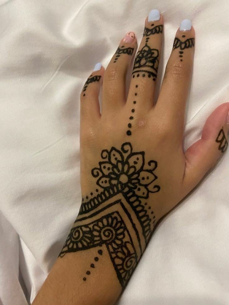 beautiful arabic mehndi designs for kids