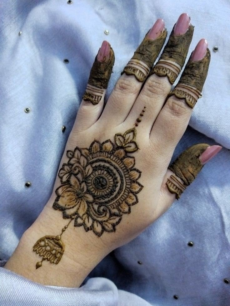 best and simple mehndi designs for kids