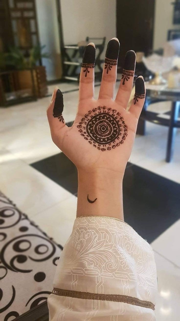chand raat mehndi designs for kids