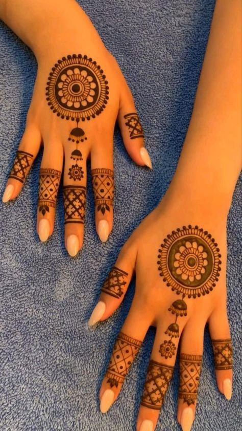 chand raat mehndi designs for kids