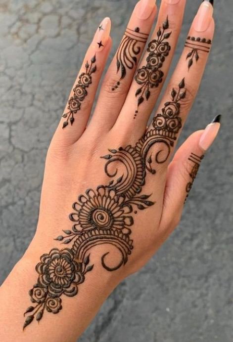 cute and simple mehndi designs for kids easy and beautiful