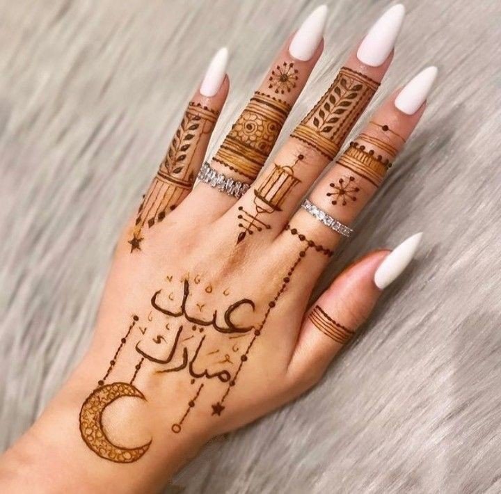 cute mehndi designs for kids front hand simple full hand