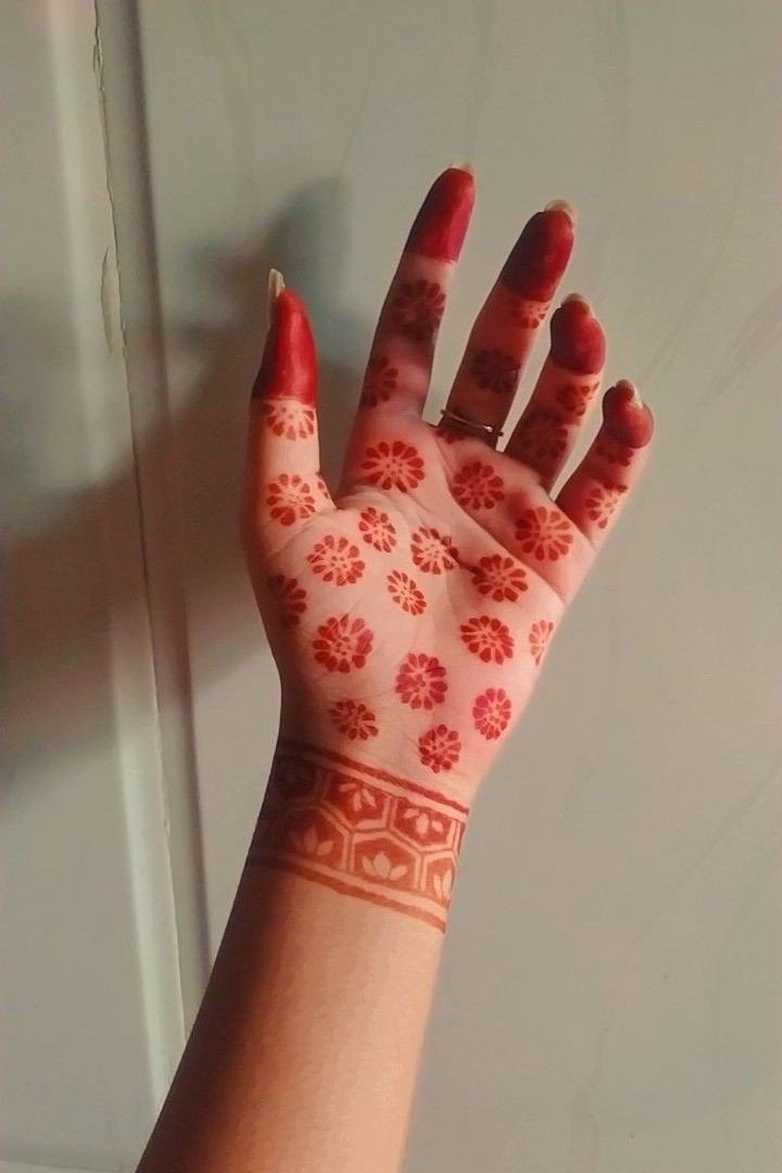 cute mehndi designs for kids simple and beautiful