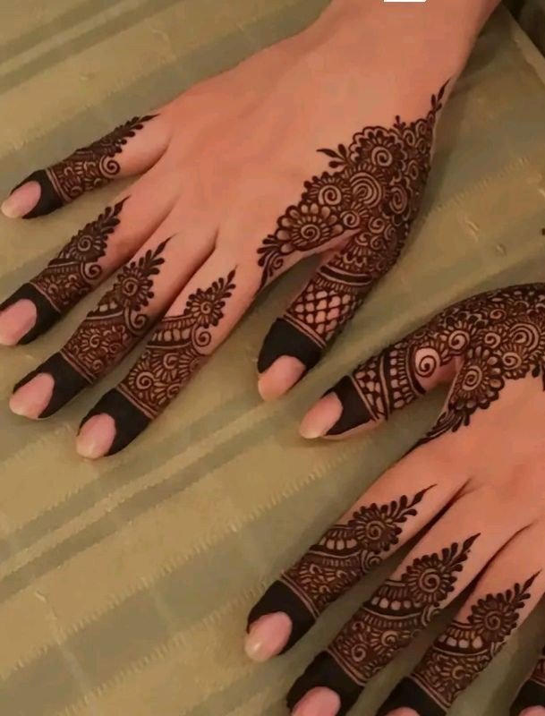 easy and beautiful mehndi design simple and easy photo
