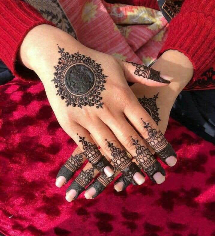 easy and beautiful mehndi design simple and easy photo