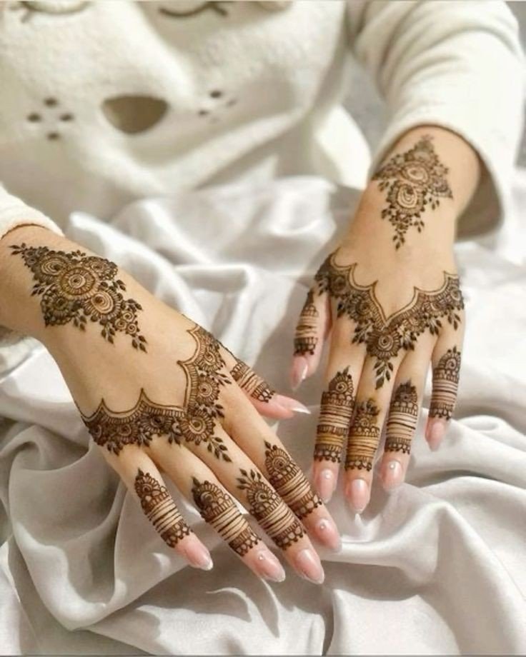 easy and simple mehndi design