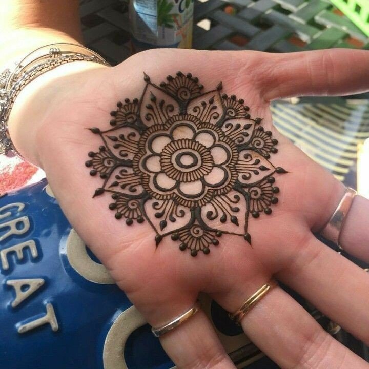 full hand mehndi design for kids