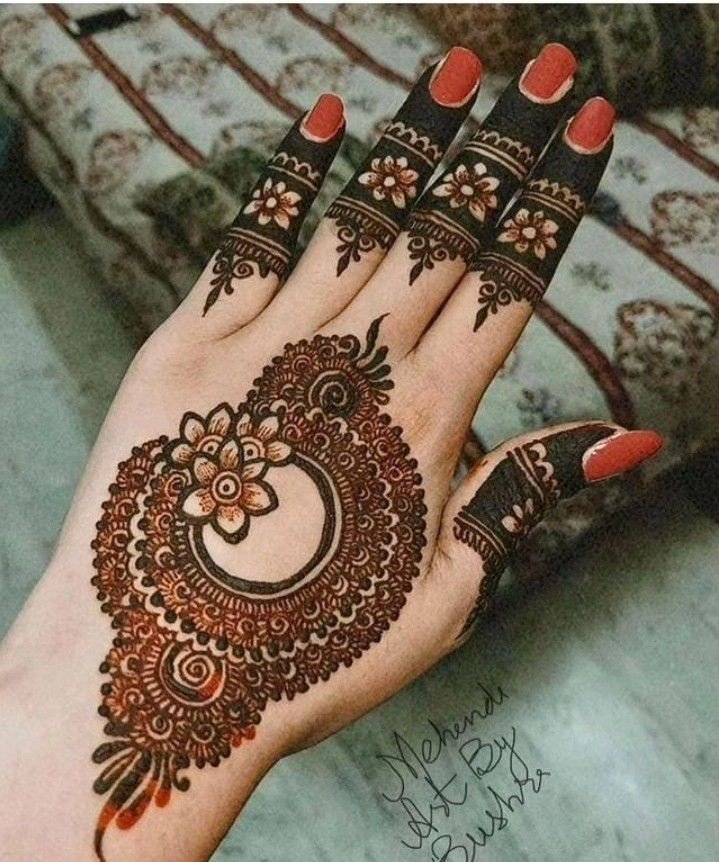 left hand simple mehndi design easy and beautiful