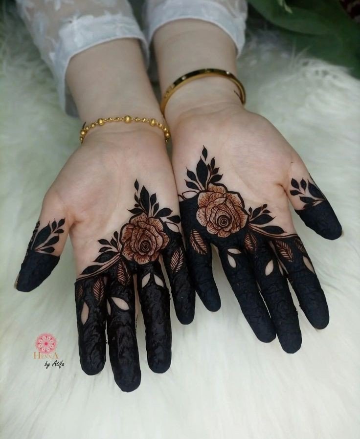 mehandi design simple mehndi design front hand