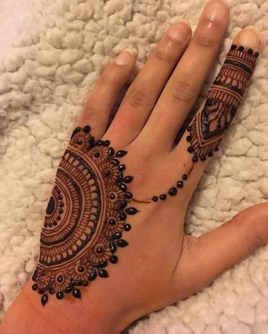 mehndi design for kids and simple