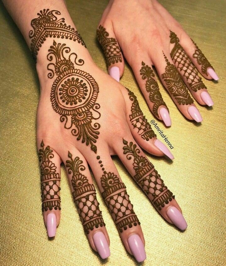 mehndi design for kids arabic