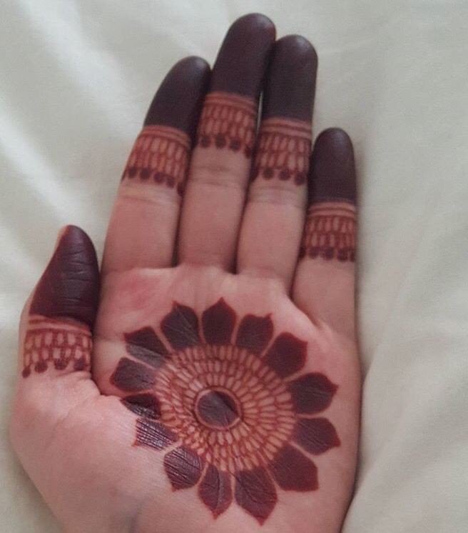 mehndi design for kids both hands