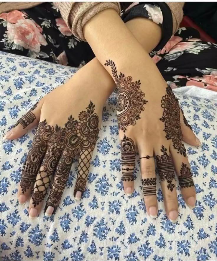 mehndi design simple arabic for girl arabic