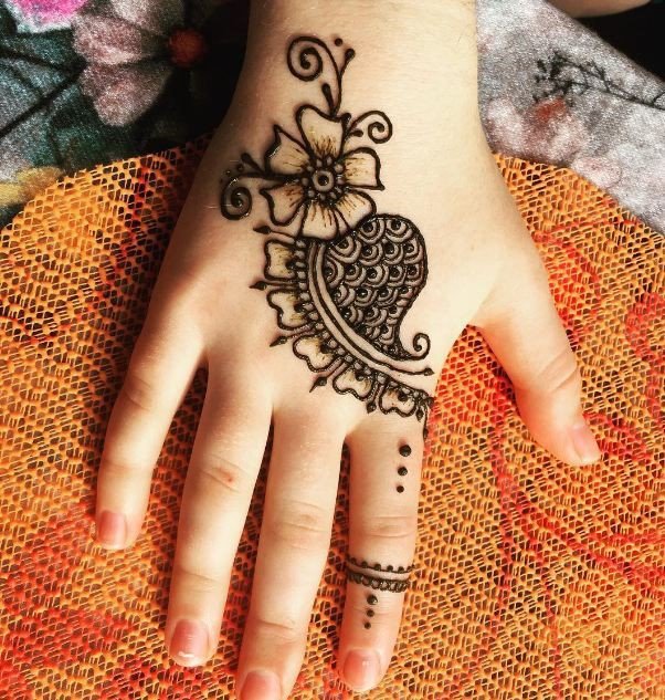 mehndi designs for kids simple and beautiful arabic front hand
