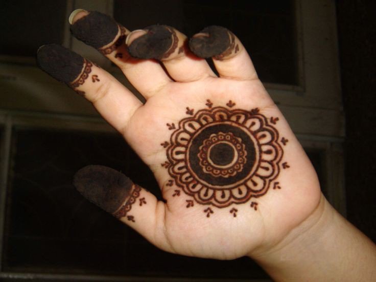 mehndi designs for kids