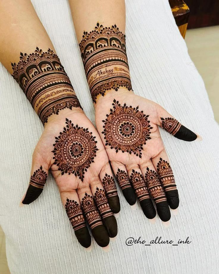 royal front hand mehndi design arabic simple and beautiful