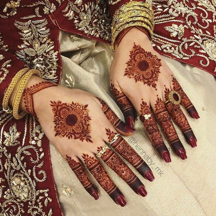 simple and beautiful simple mehndi design photo back hand