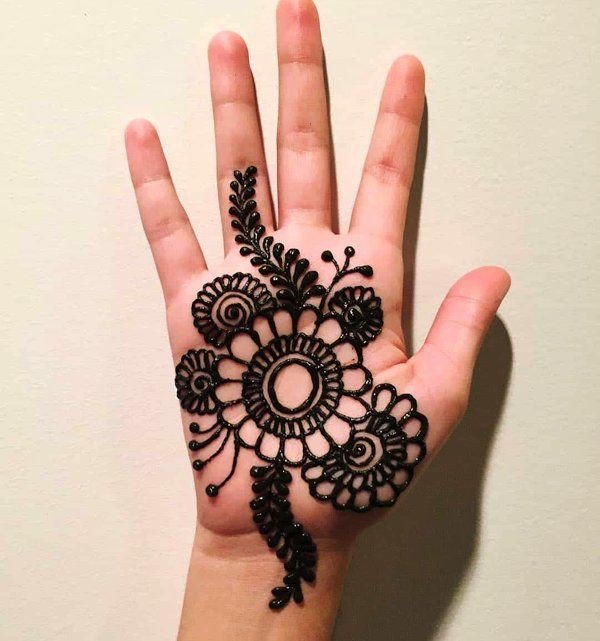 simple arabic mehandi simple mehndi designs for kids front hand