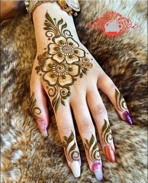 simple designs mehndi designs for kids