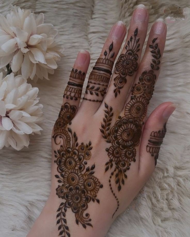simple eid simple mehndi design