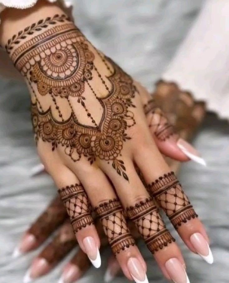 simple mehndi design beautiful mehndi front hand stylish front hand
