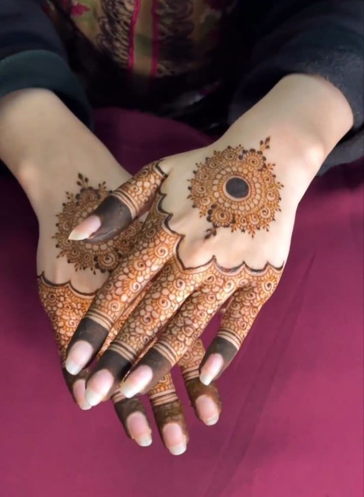 simple mehndi design design
