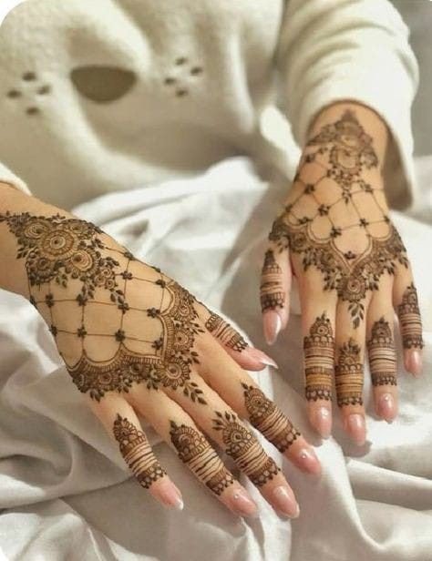 simple mehndi design easy and beautiful