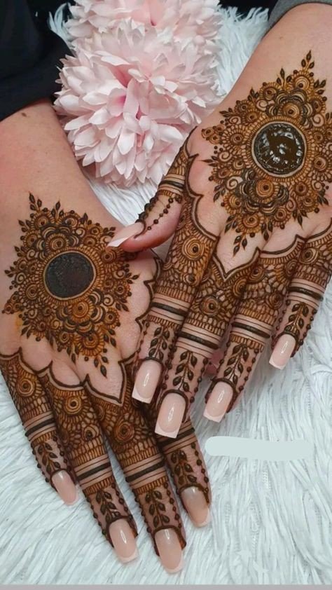 simple mehndi design eid