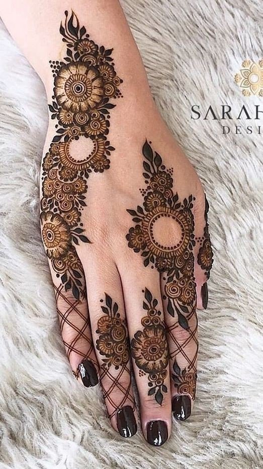 simple mehndi design indian mehndi front hand stylish front hand