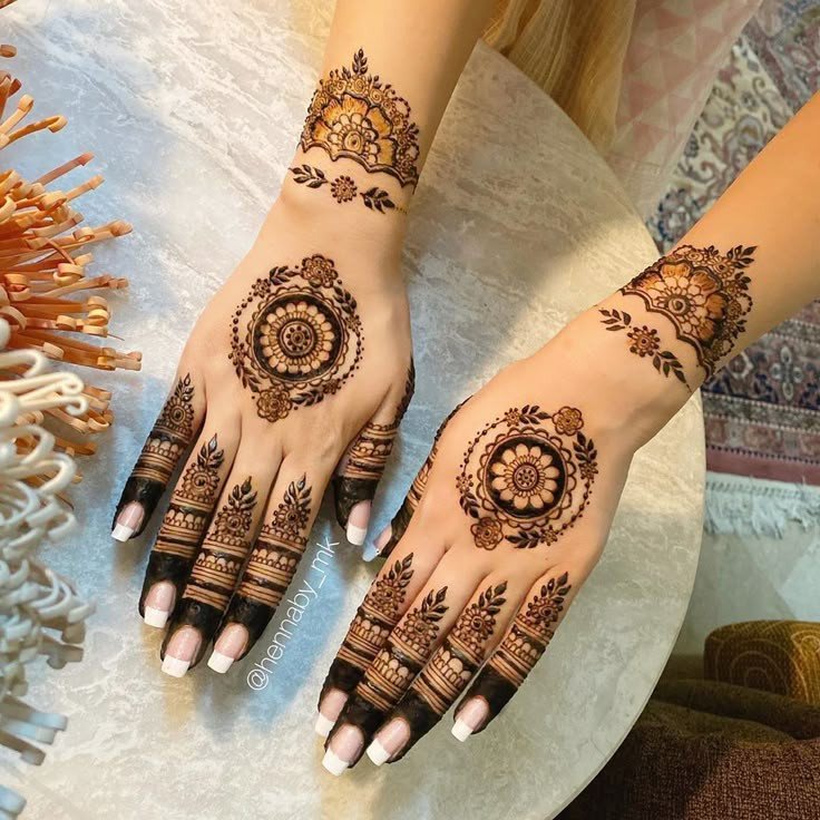 simple mehndi design photo back hand easy and beautiful