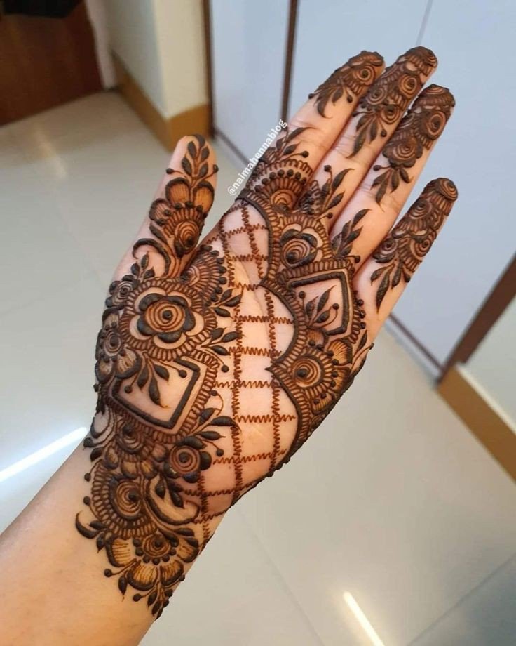 simple mehndi design photo back hand easy and beautiful