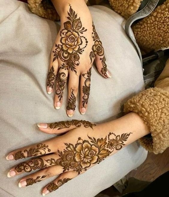 simple mehndi design photo simple and beautiful back hand