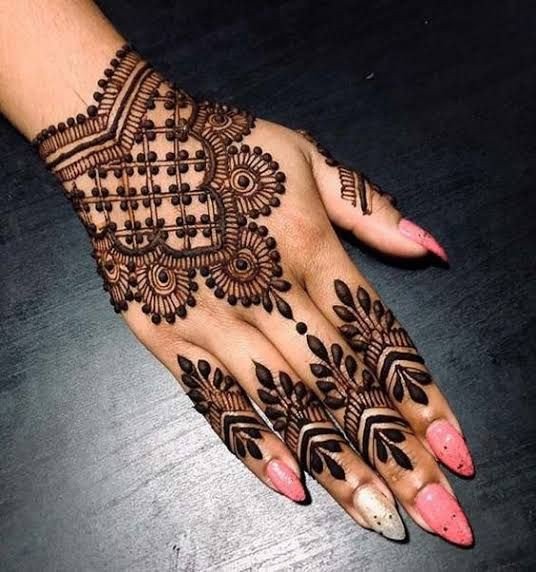 simple mehndi designs for kids arabic easy and beautiful