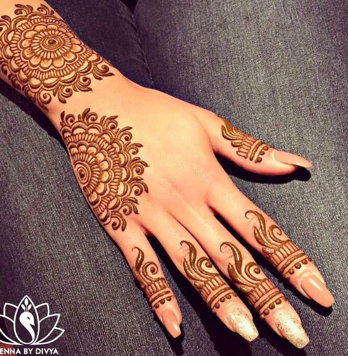 simple mehndi designs that kids can make