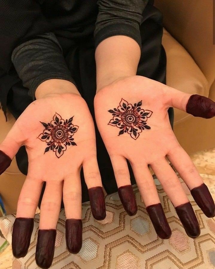 simple mehndi designs that kids can make